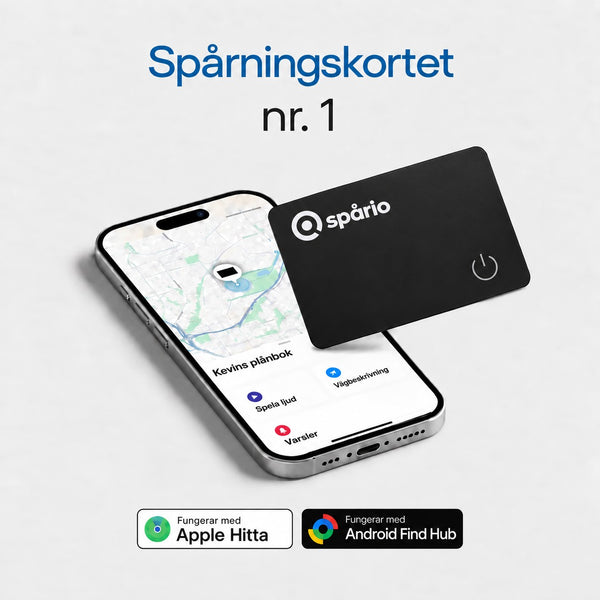 Spårio™ Spårningskort